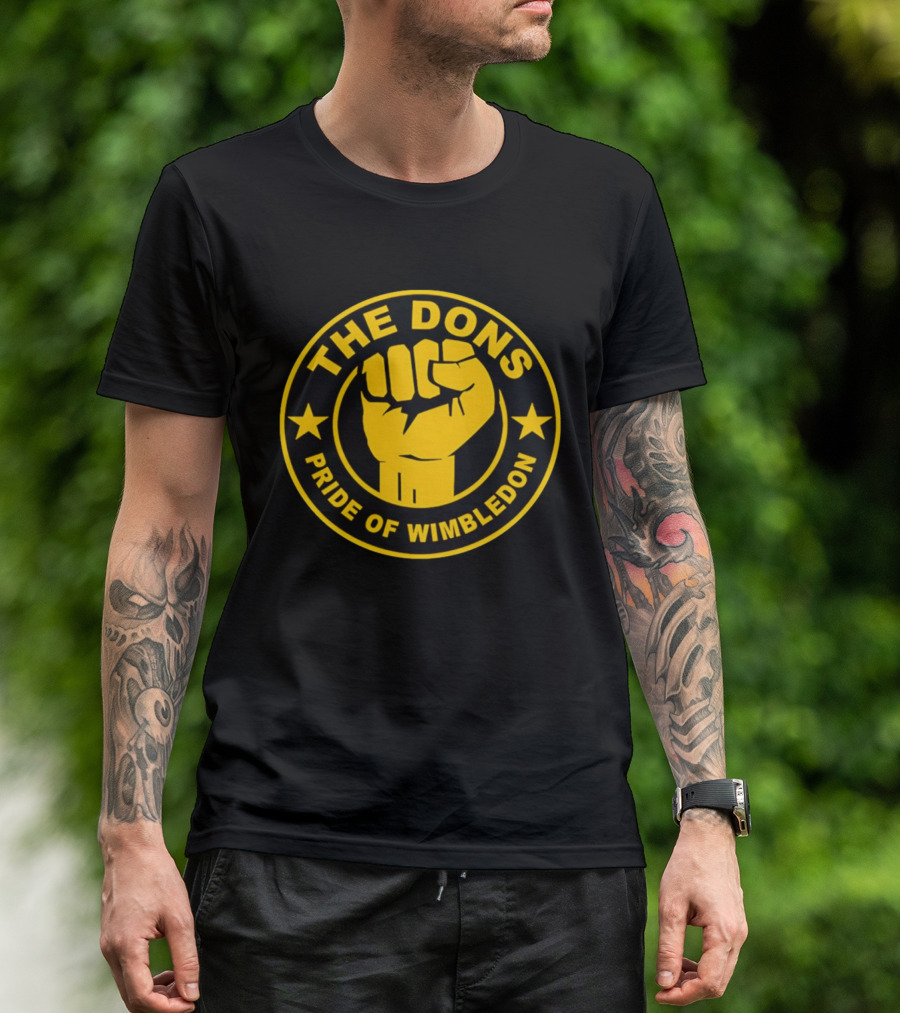 AFC Wimbledon The Dons Pride Of Wimbledon Fist T-Shirt
