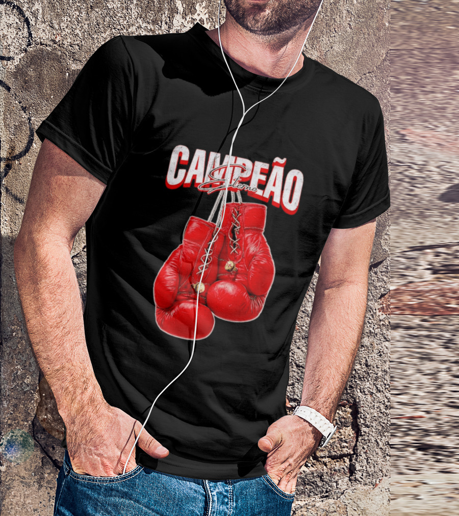 Campeao Eterno Red Boxing Gloves T-Shirt