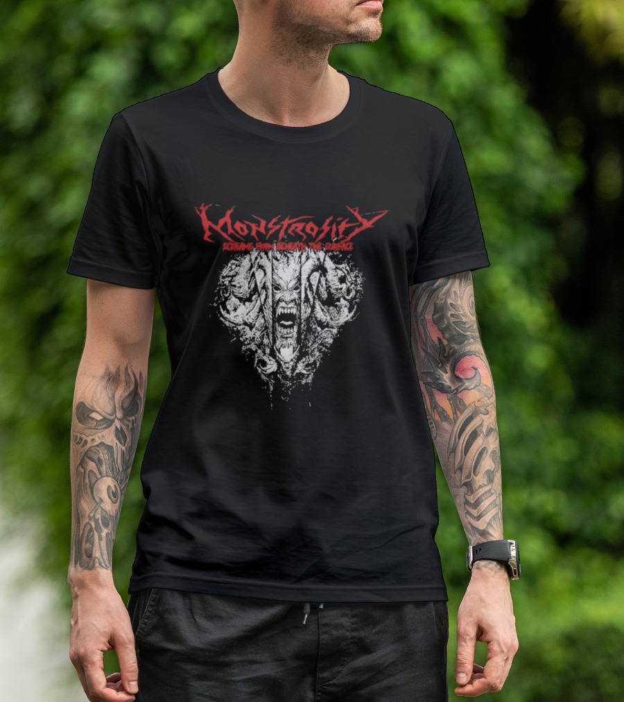 Monstrosity Scream Horror T-Shirt