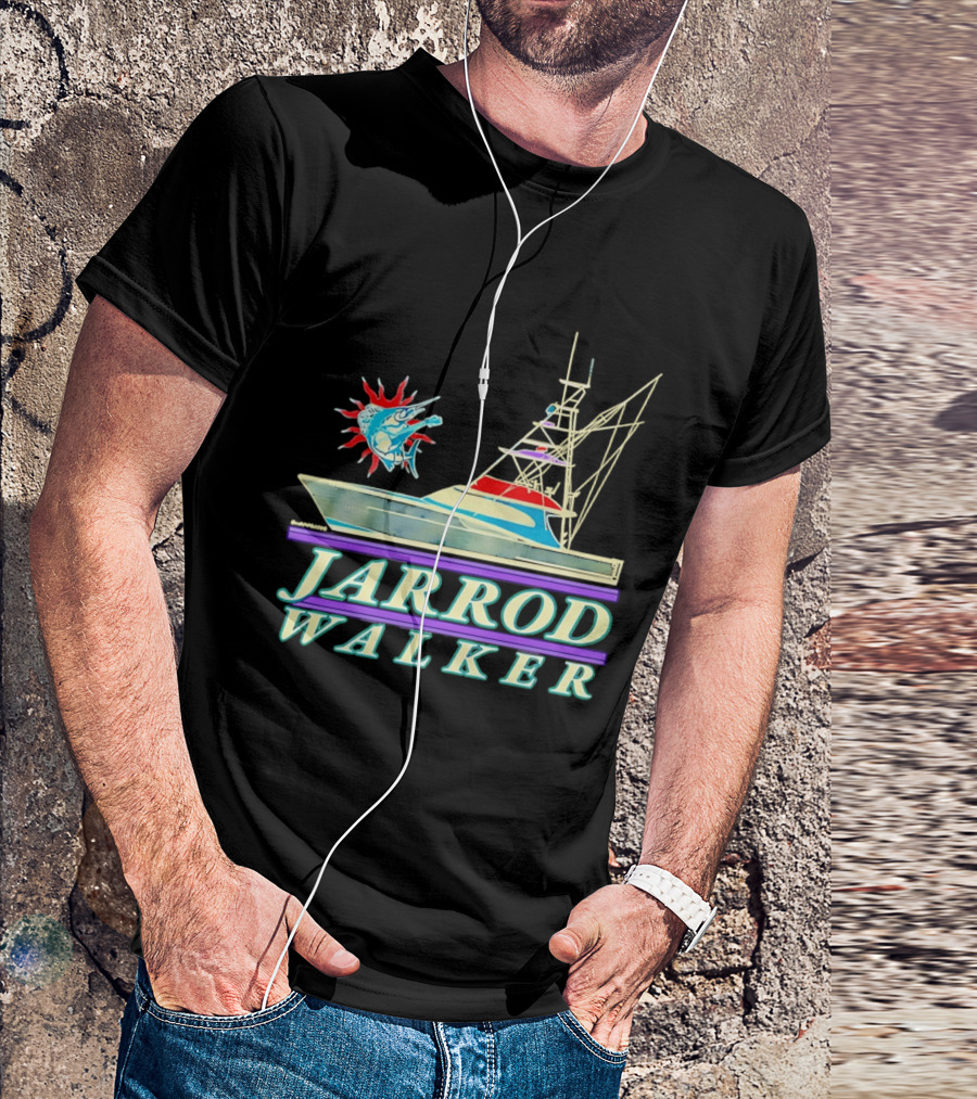 Jarrod Walker Marlin Sportfish Boat T-Shirt