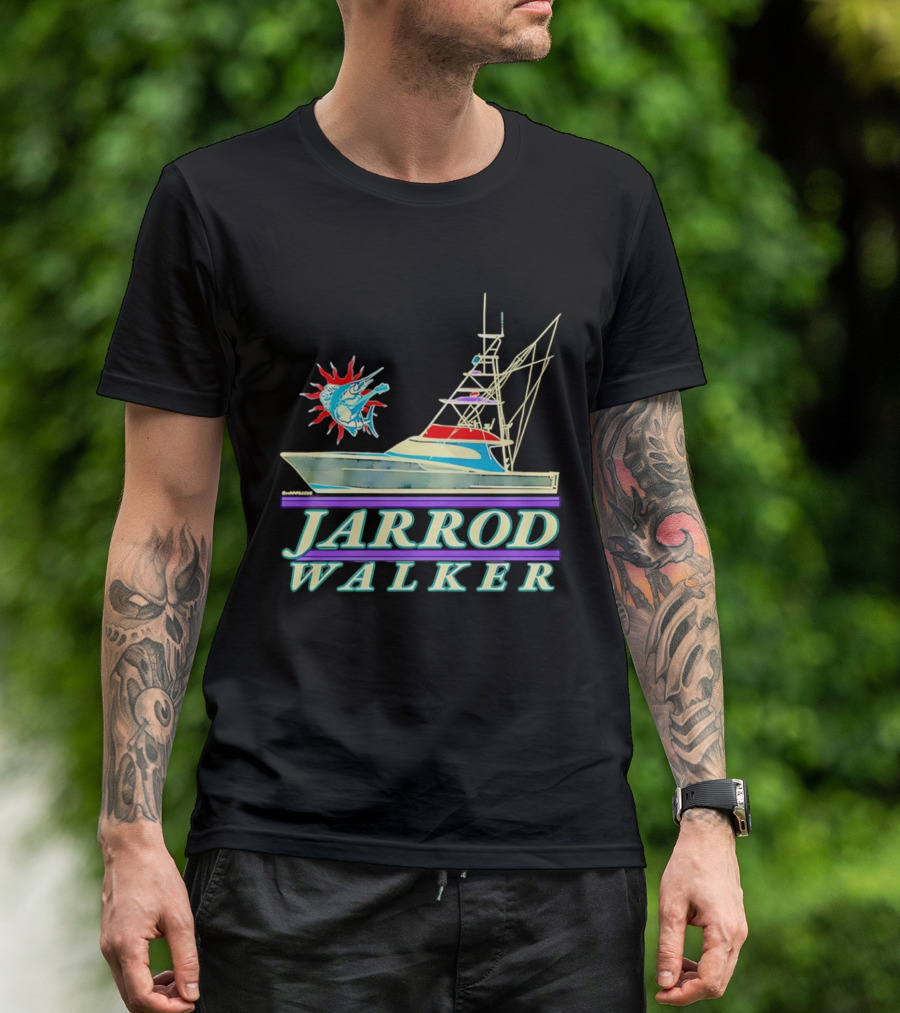 Jarrod Walker Marlin Sportfish Boat T-Shirt