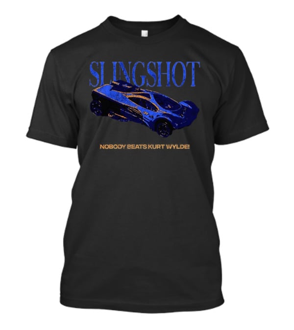 SLINGSHOT Nobody Beats Kurt Wylde Racing Car T-Shirt