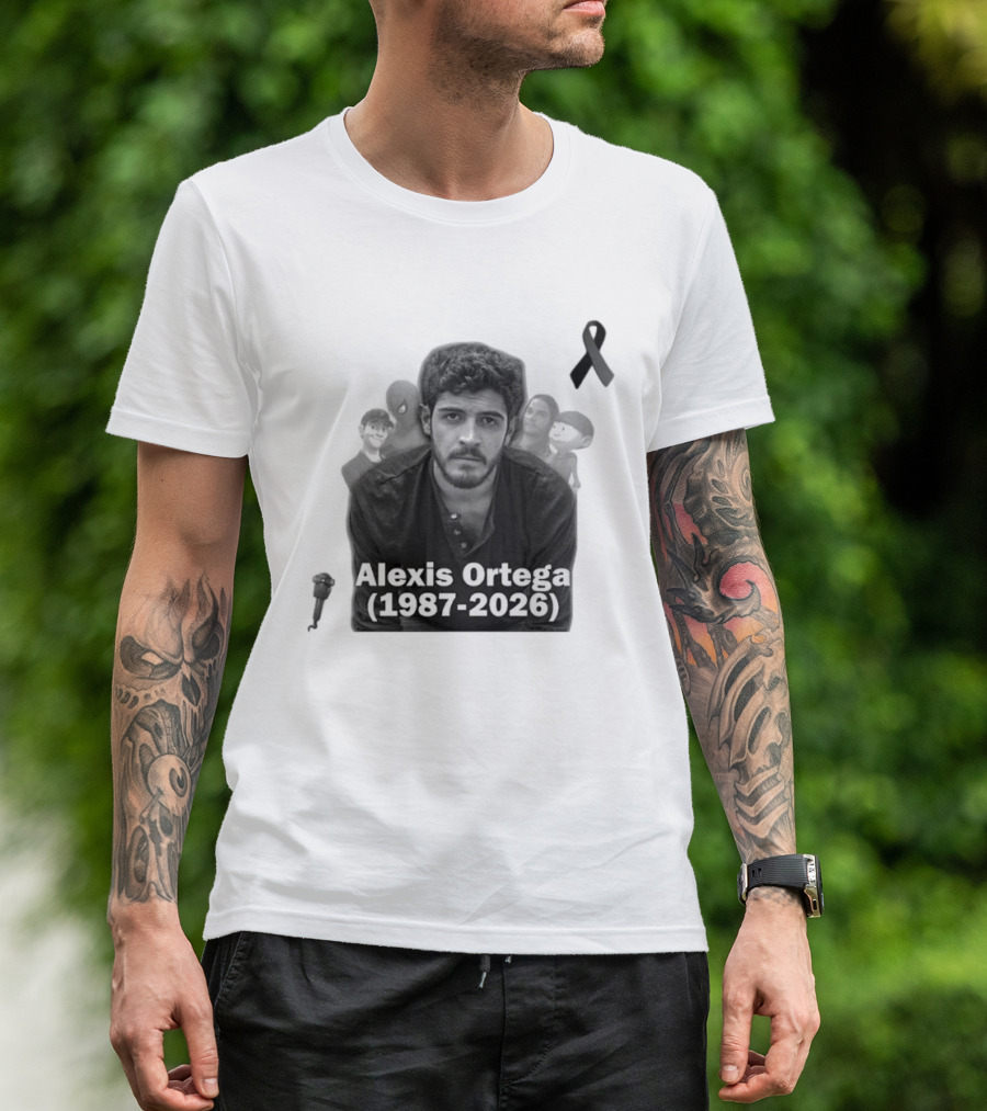 Rip Alexis Ortega Dead Voice Of Spider Man T-Shirt