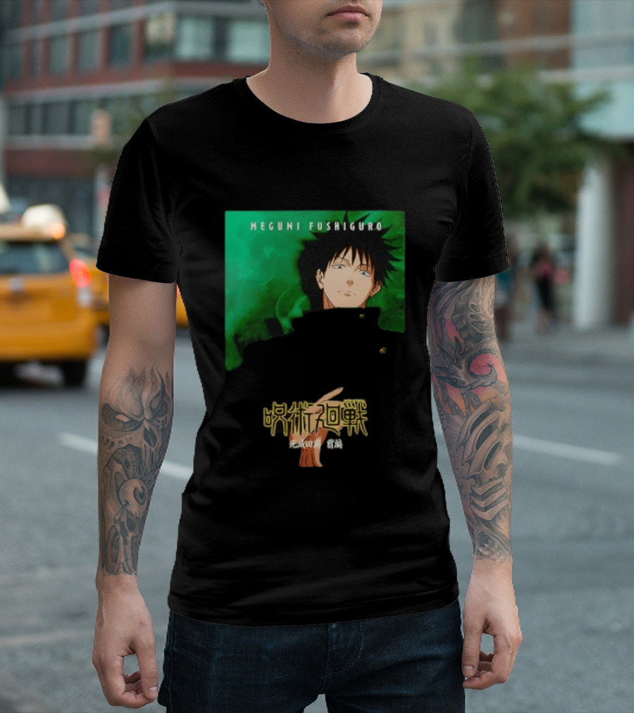 Jujutsu Kaisen Megumi Fushiguro The Culling Game Arc Season 3 T-Shirt