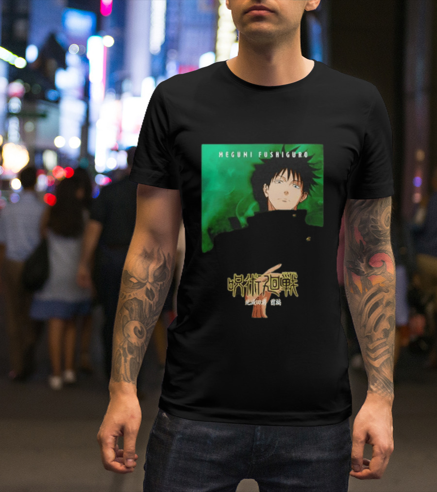 Jujutsu Kaisen Megumi Fushiguro The Culling Game Arc Season 3 T-Shirt
