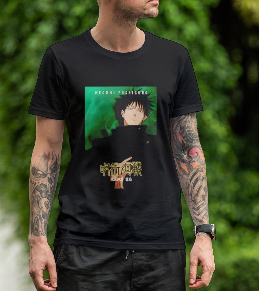 Jujutsu Kaisen Megumi Fushiguro The Culling Game Arc Season 3 T-Shirt