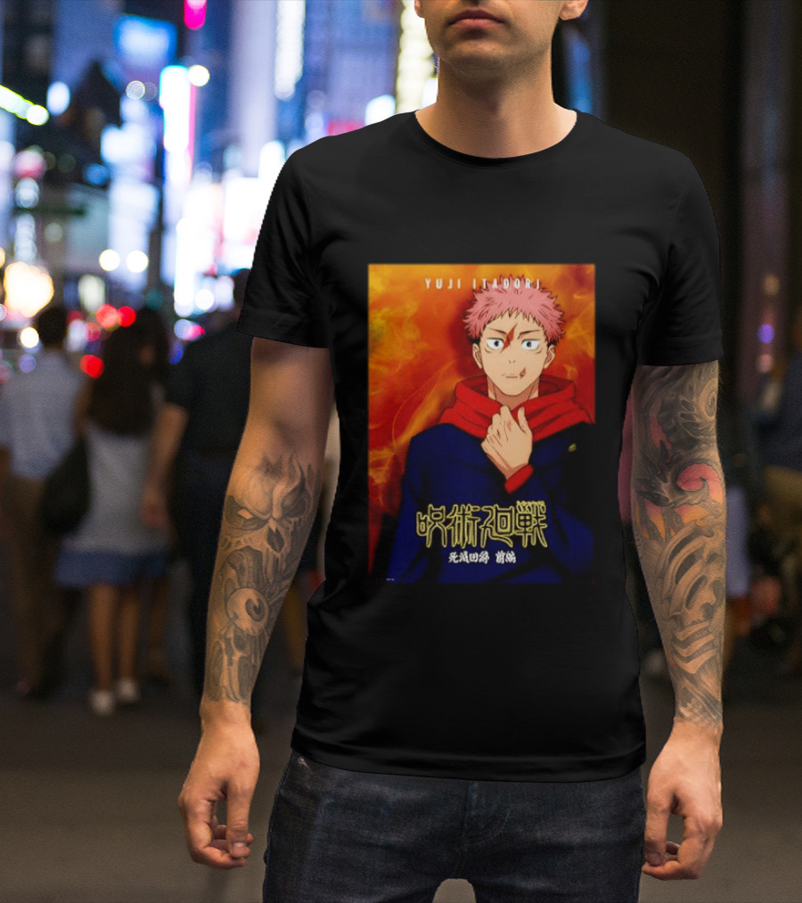 Yuji Itadori Jujutsu Kaisen Season 3 Culling Game Arc Part 1 Anime T-Shirt