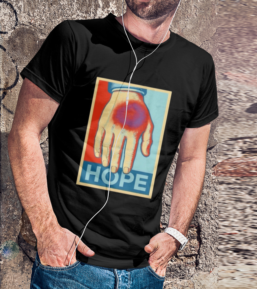 Trump Hope Hand Pop Art Style Springs Eternal T-Shirt