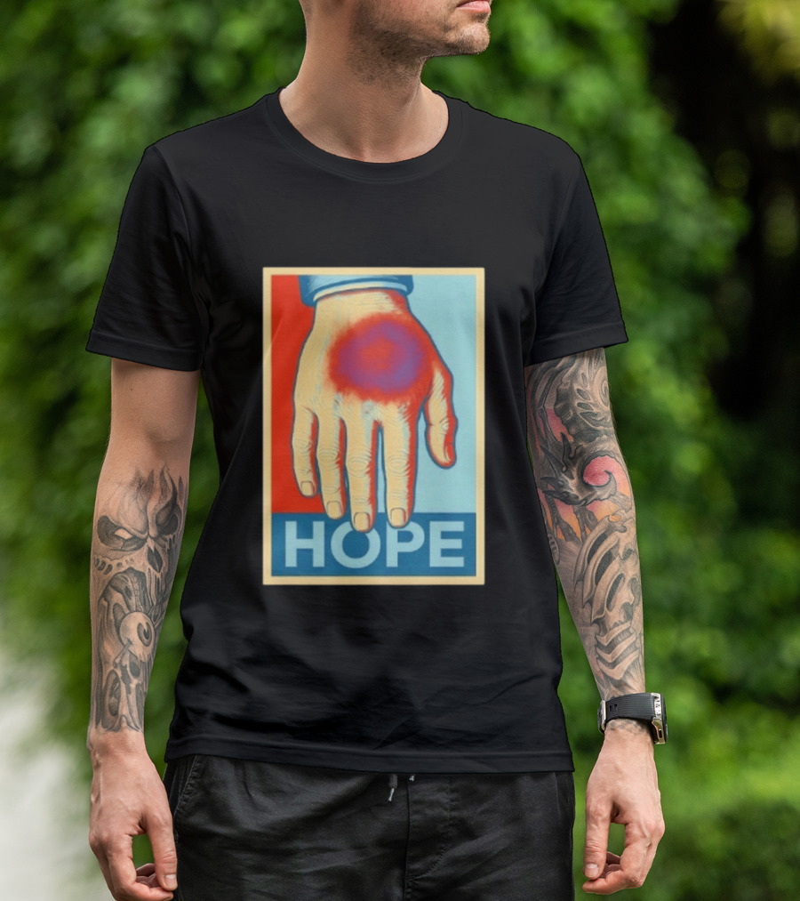 Trump Hope Hand Pop Art Style Springs Eternal T-Shirt