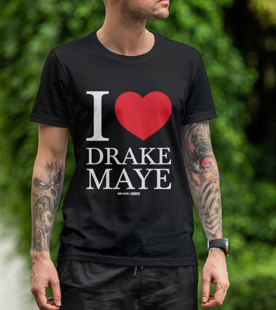 I Heart Drake Maye T-Shirt