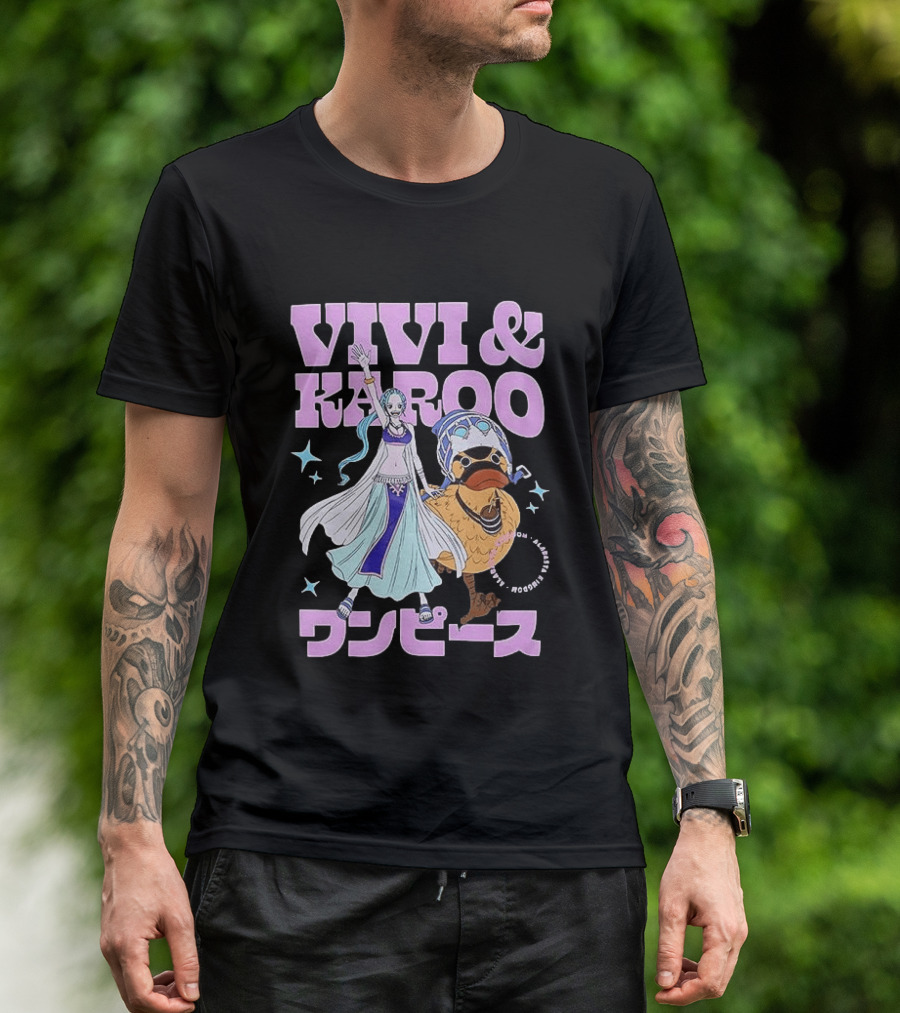 One Piece Vivi And Karoo T-Shirt