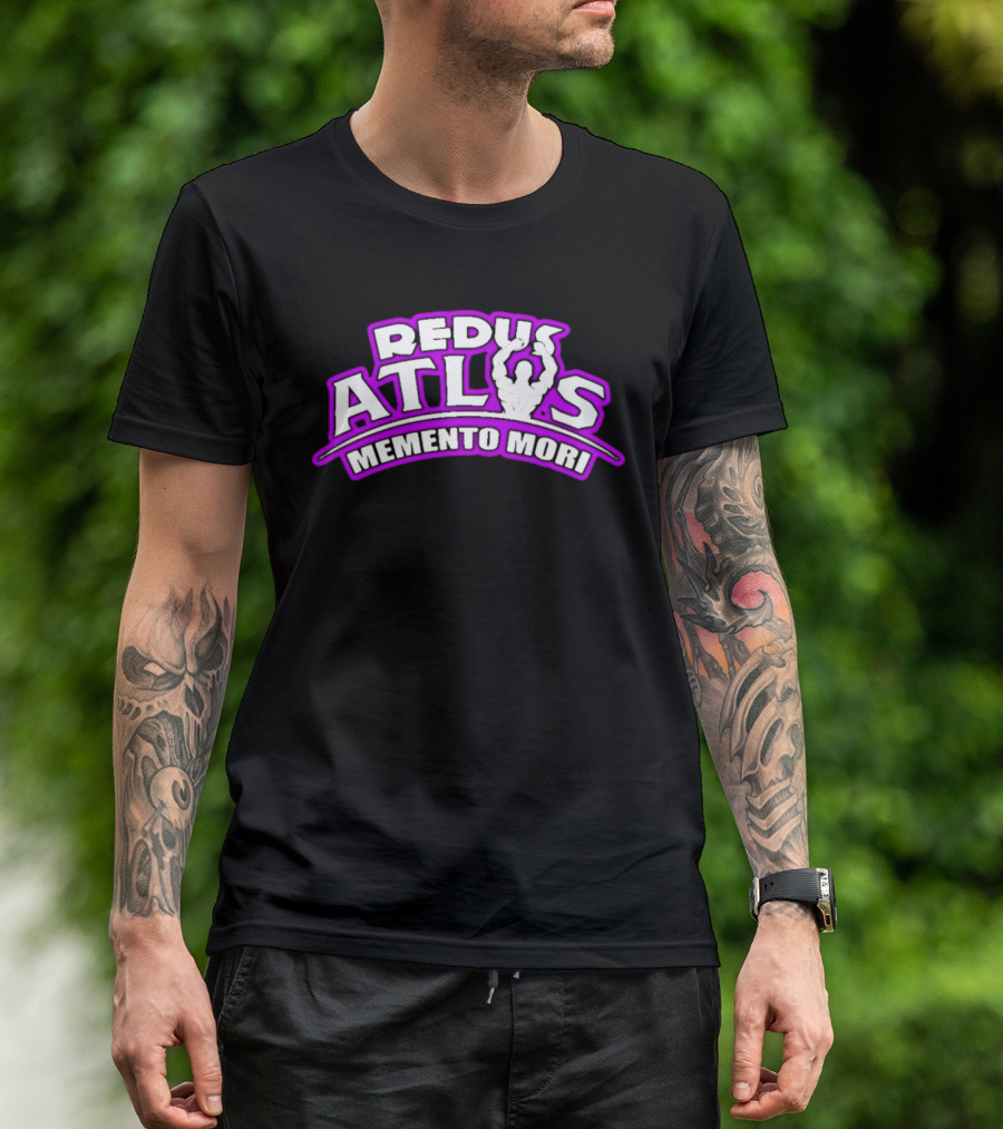 Redus Atlas Memento Mori Classic Logos T-Shirt