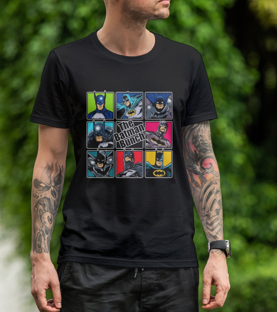 The Batman Bunch Dark Knight DC Comics Collection T-Shirt