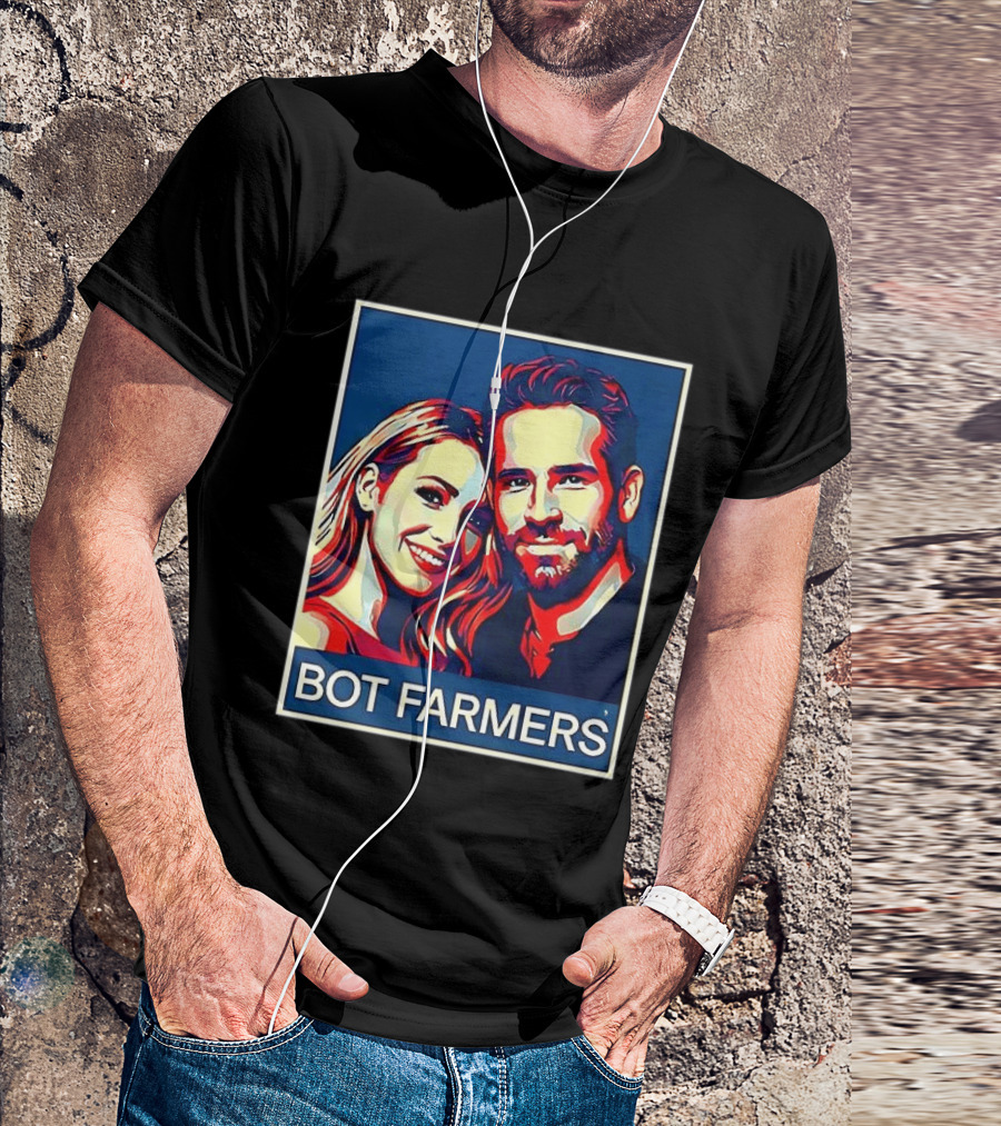 BOT FARMERS Hope Obama T-Shirt