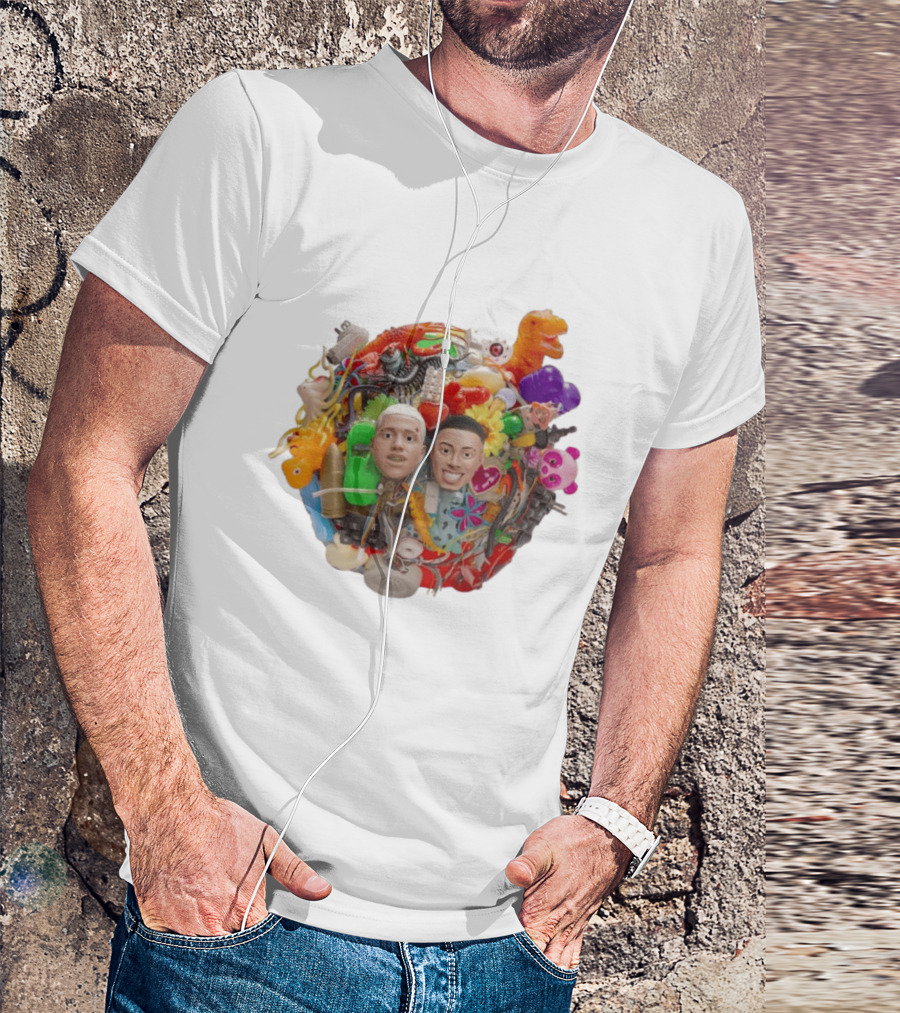 Camiseta Colapso Global TETO WIU Eclectic Toy Collage T-Shirt