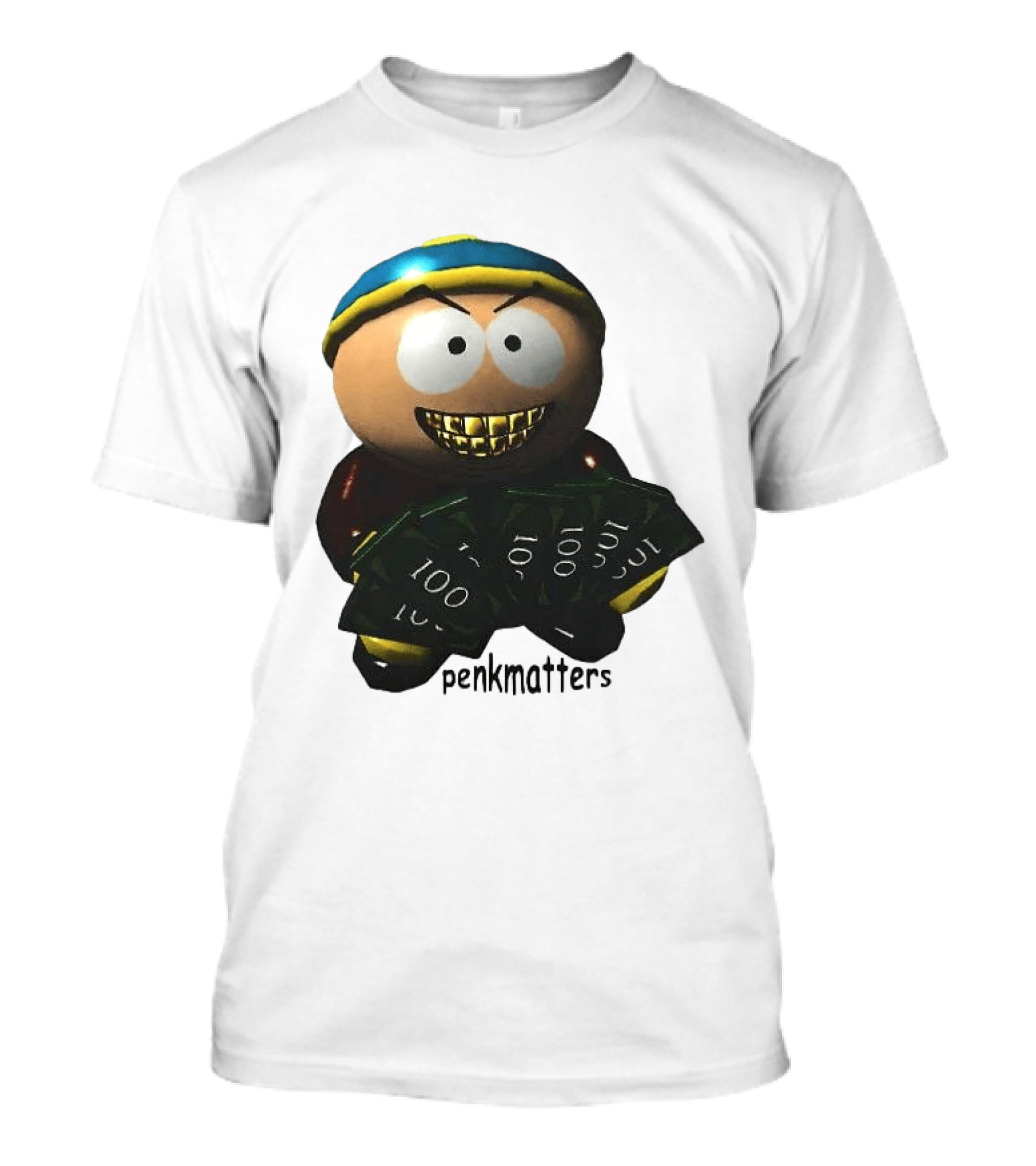 Eric Cartman Penkmatters Money Grinning South Park T-Shirt