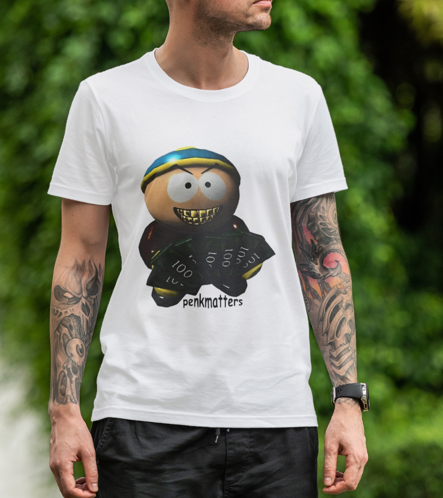 Eric Cartman Penkmatters Money Grinning South Park T-Shirt