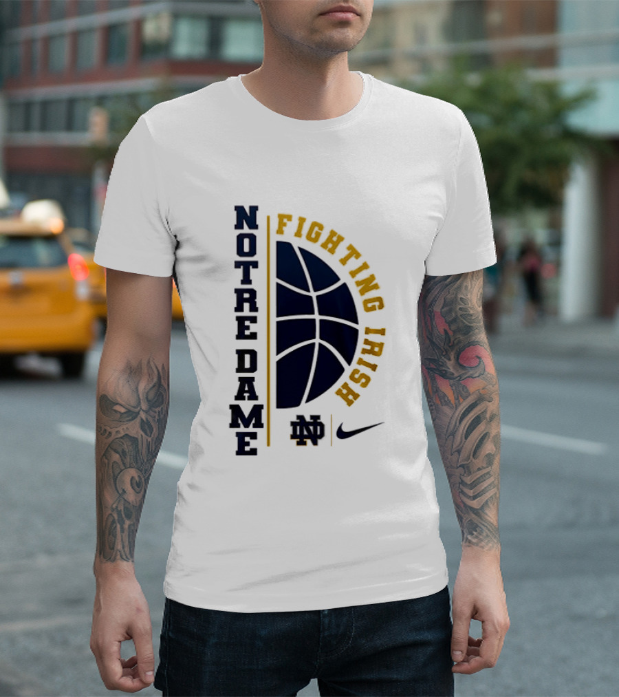 Notre Dame Fighting Irish Basketball Nike Collaboration Go Irish T-Shirt