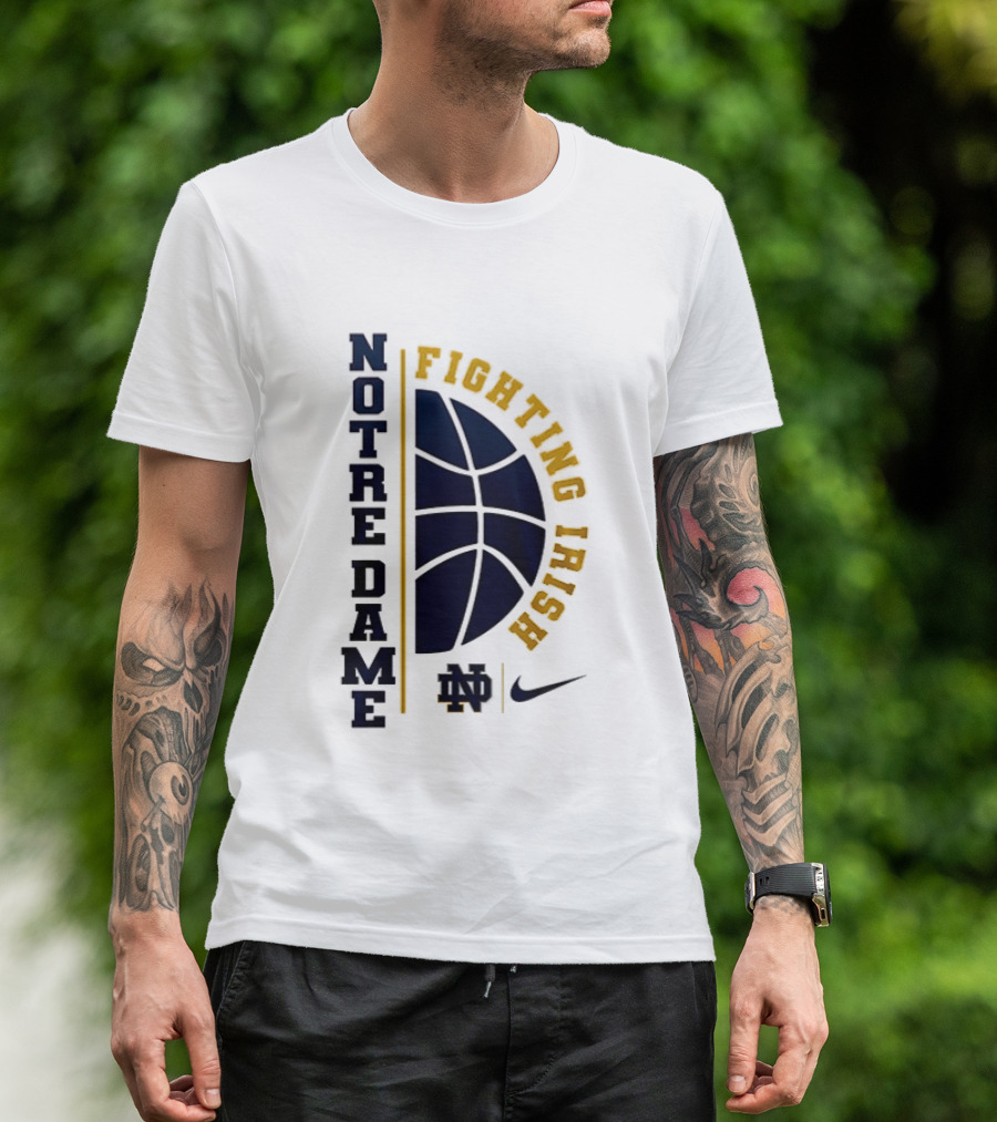 Notre Dame Fighting Irish Basketball Nike Collaboration Go Irish T-Shirt