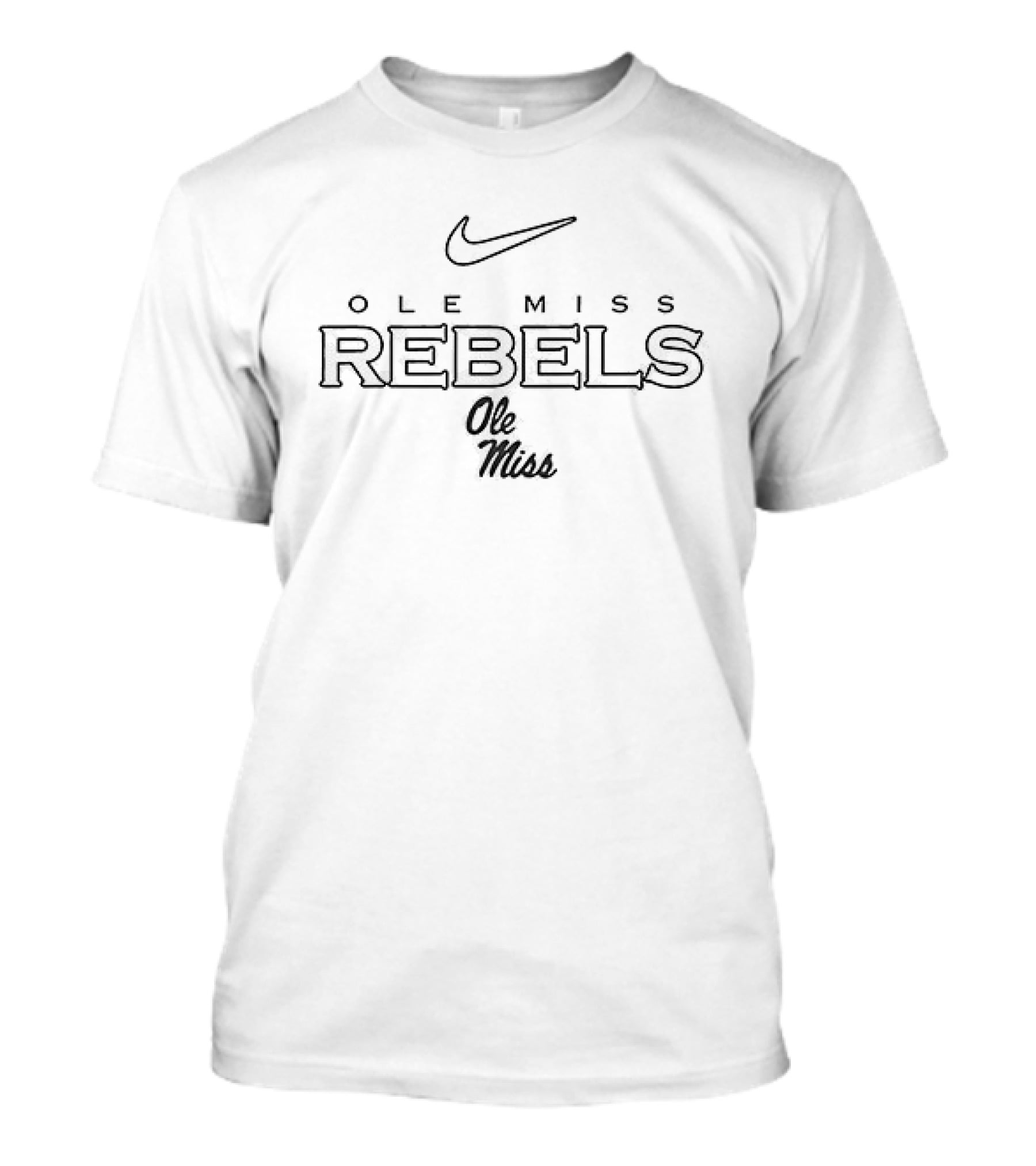 Nike Ole Miss Rebels St Patrick's Day Feeling Lucky T-Shirt