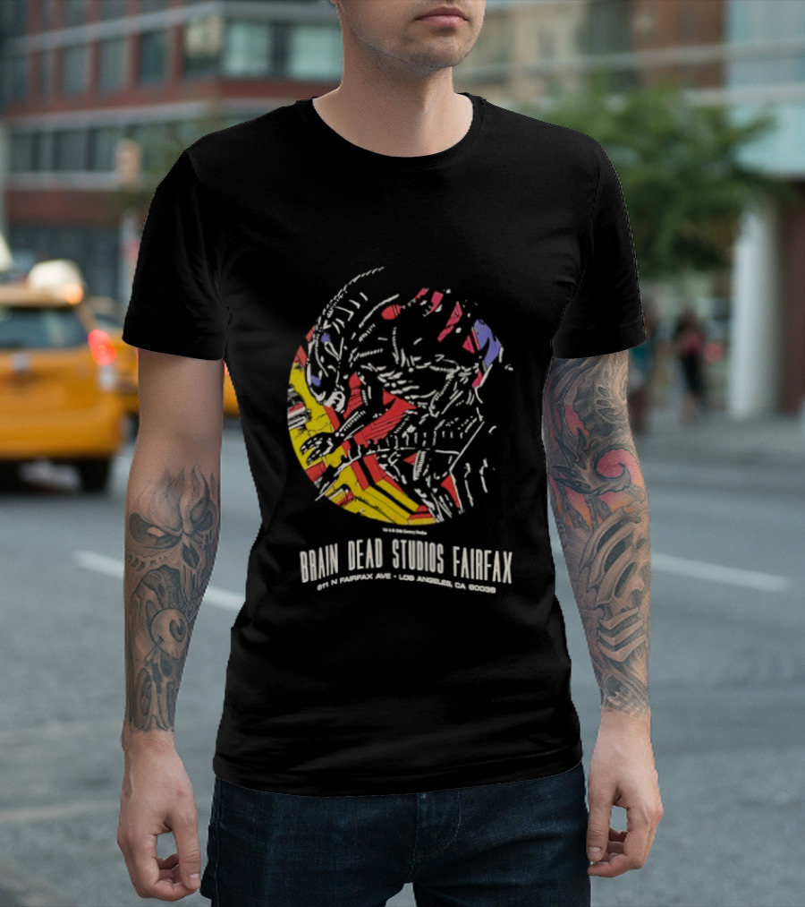 Brain Dead Studios Fairfax Alien One To Another Aug 4 Los Angeles CA RSVP T-Shirt