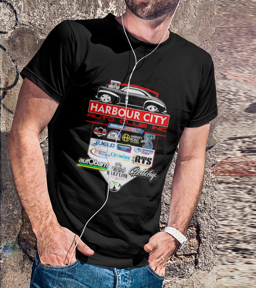 Harbour City Auto Club Burson Central Queensland Crowies Paints Inspirations Paints Wurth Ocean Tyres 2026 T-Shirt