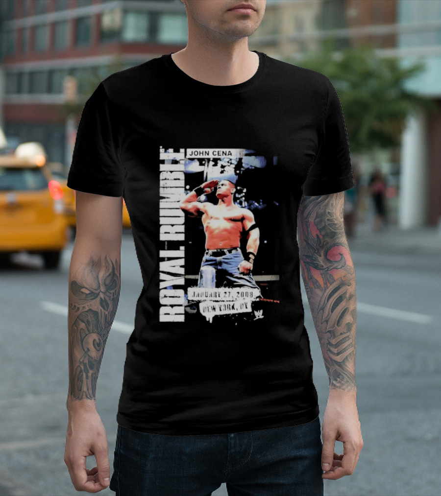 Royal Rumble 2008 John Cena T-Shirt