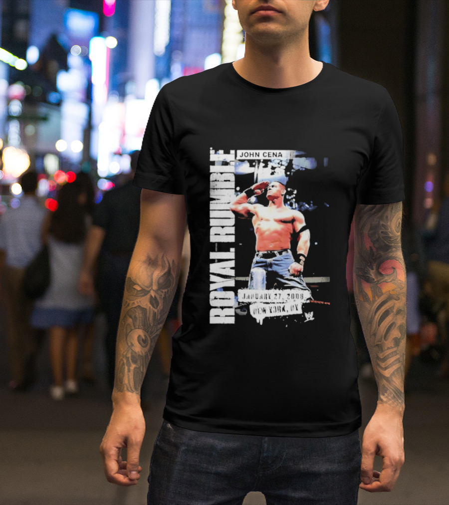 Royal Rumble 2008 John Cena T-Shirt