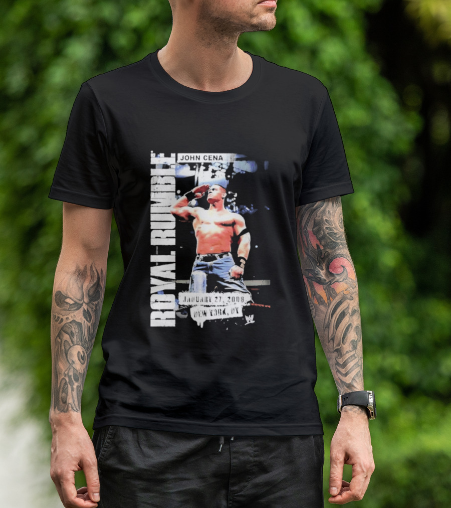 Royal Rumble 2008 John Cena T-Shirt