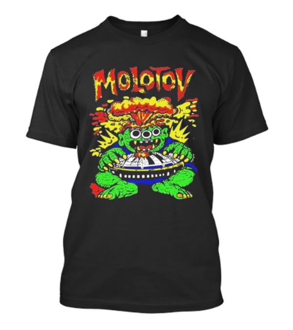 Molotov January 31 2026 Mexico Monster Art Explosion T-Shirt