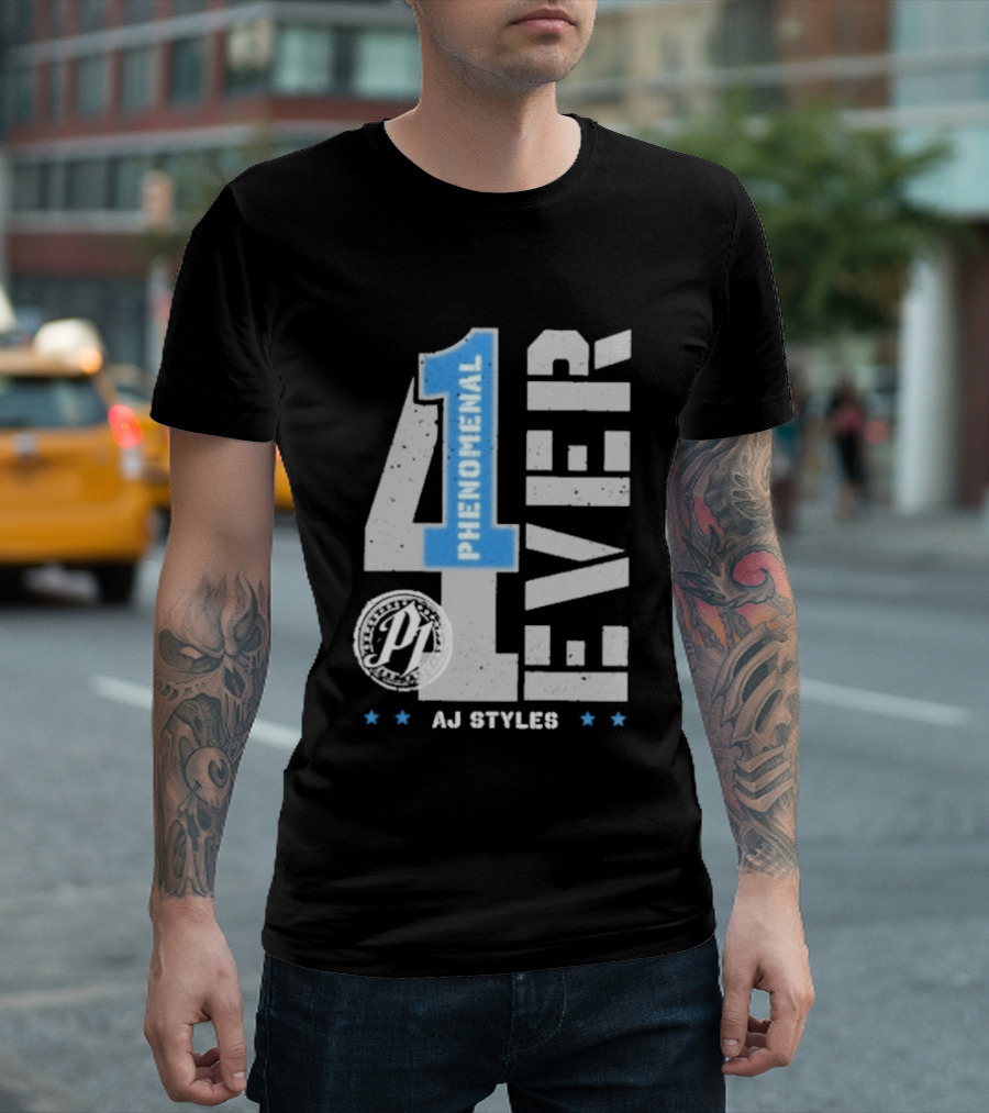 AJ Styles Phenomenal 1 Forever WWE T-Shirt