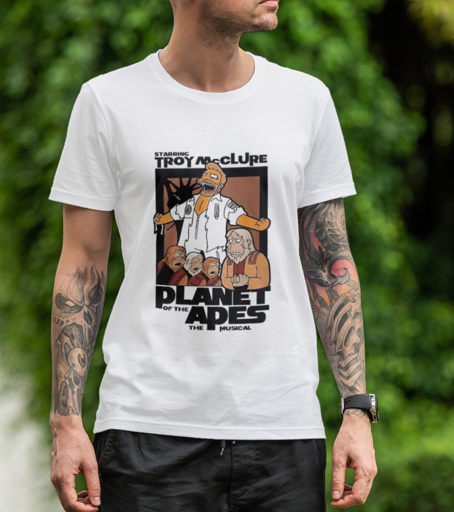 Starring Troy McClure Planet Of The Apes The Musical T-Shirt