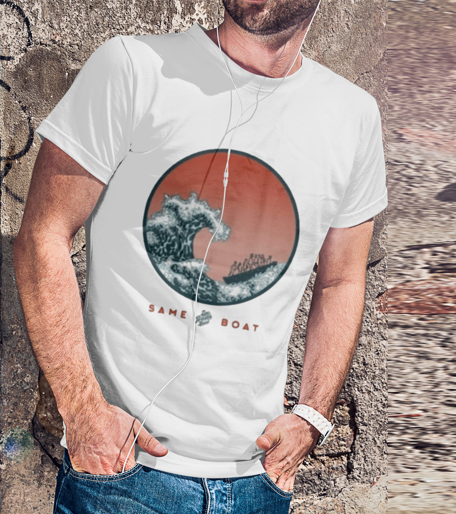 Zac Brown Band Same Boat Wave T-Shirt
