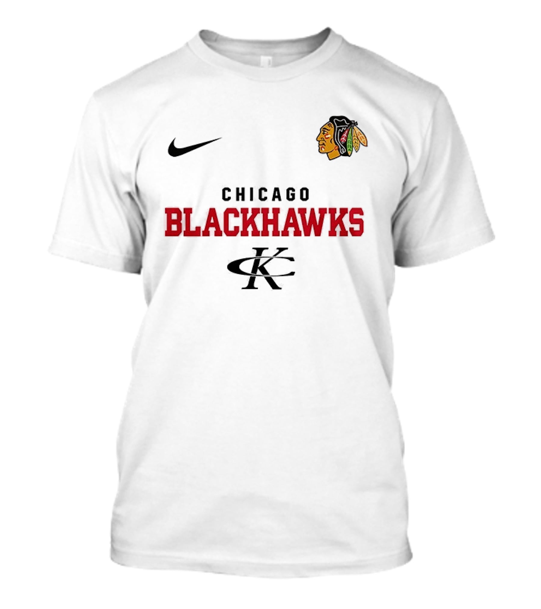 Chicago Blackhawks Kenny Chesney No Shoes Nation Tour Nike Collaboration T-Shirt