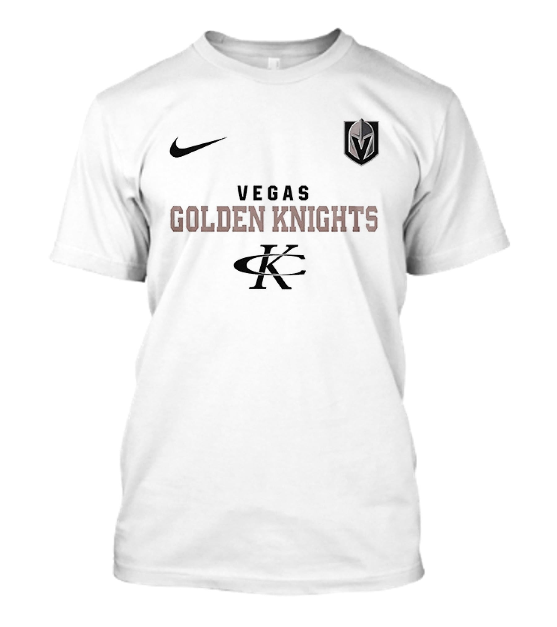 Nike Vegas Golden Knights Kenny Chesney KC No Shoes Nation T-Shirt