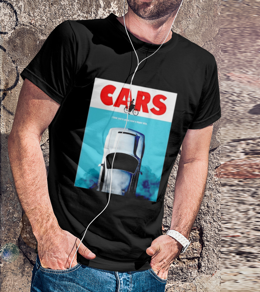 Cars I Think You're Gonna Need A Bigger Bike Jaws T-Shirt