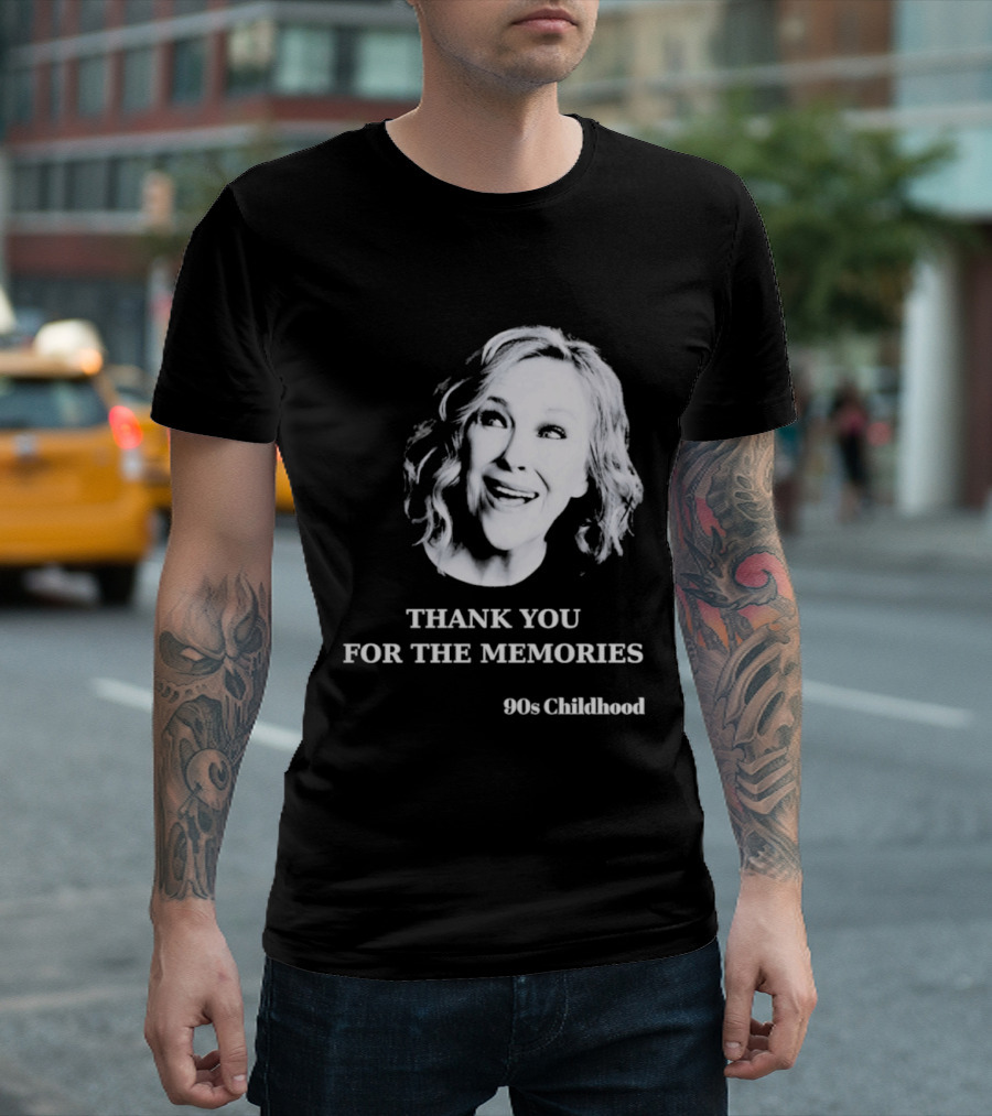 Catherine O'Hara 90s Childhood Thank You For The Memories T-Shirt
