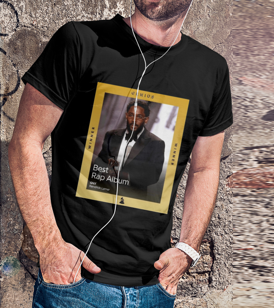 Genius Winner Kendrick Lamar Best Rap Album GNX T-Shirt