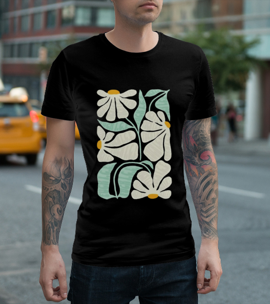 Subtle Ice Floral Fuck Blossoms T-Shirt