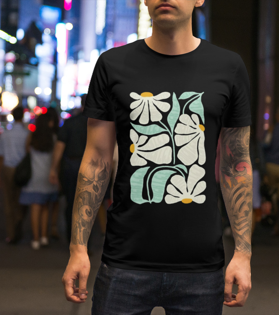 Subtle Ice Floral Fuck Blossoms T-Shirt