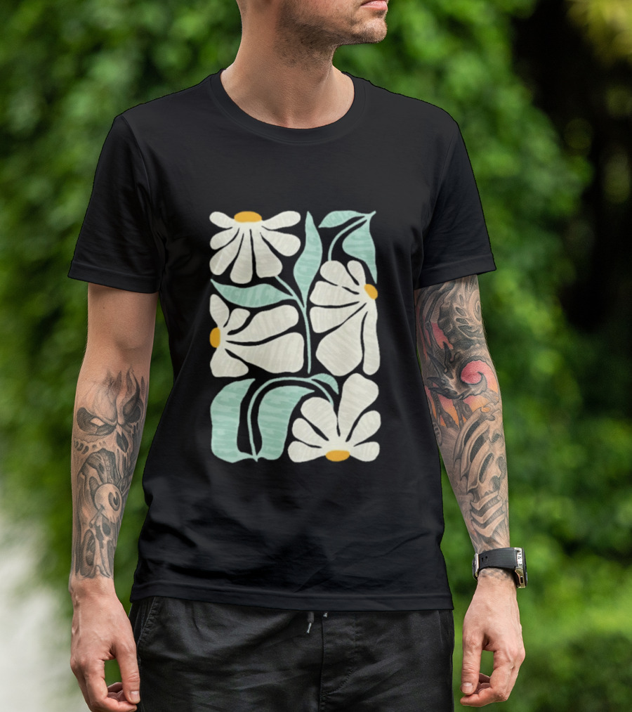 Subtle Ice Floral Fuck Blossoms T-Shirt