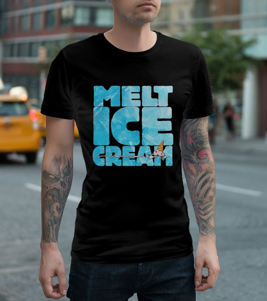 Ben & Jerry's Melt Ice Cream Frozen Treat Humor T-Shirt