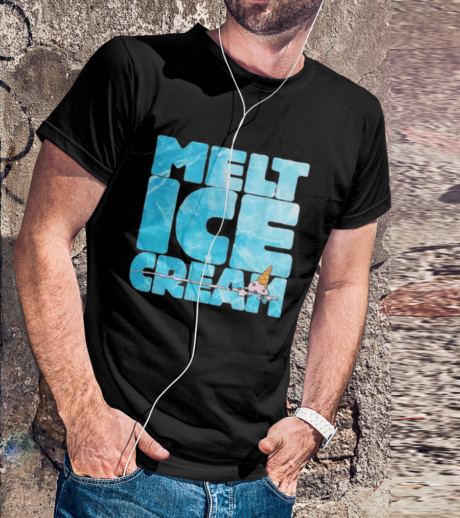 Ben & Jerry's Melt Ice Cream Frozen Treat Humor T-Shirt