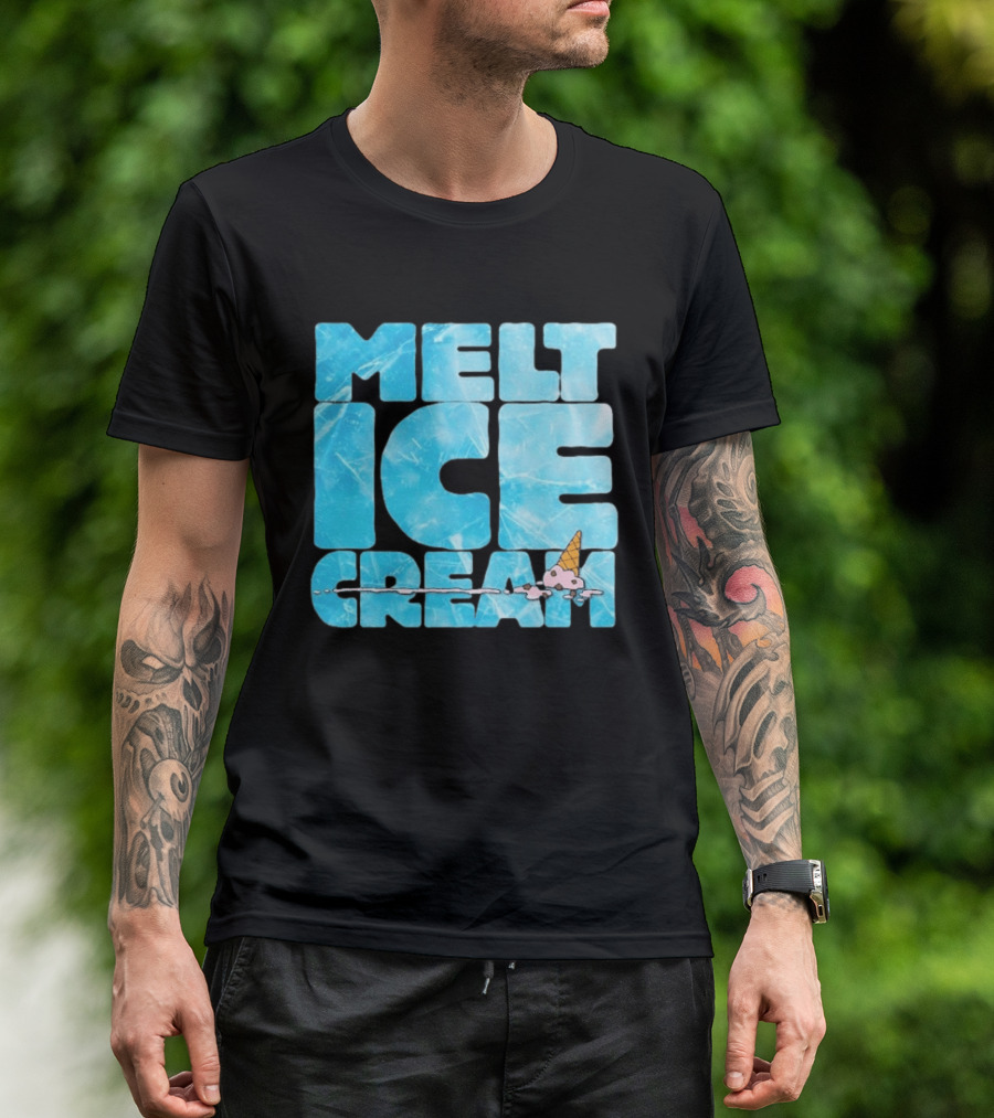 Ben & Jerry's Melt Ice Cream Frozen Treat Humor T-Shirt