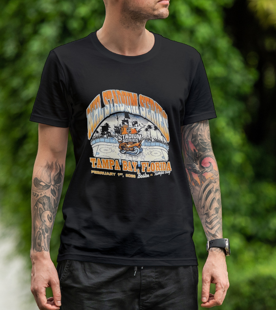NHL Stadium Series Tampa Bay Florida 2026 Boston Vs Tampa Bay February 1st T-Shirt