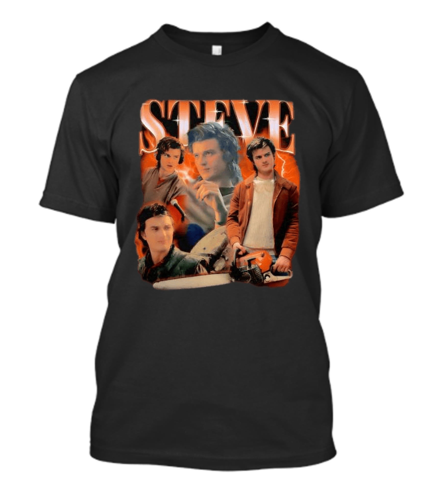 Steve Heartthrob Electric Style Stranger Things T-Shirt