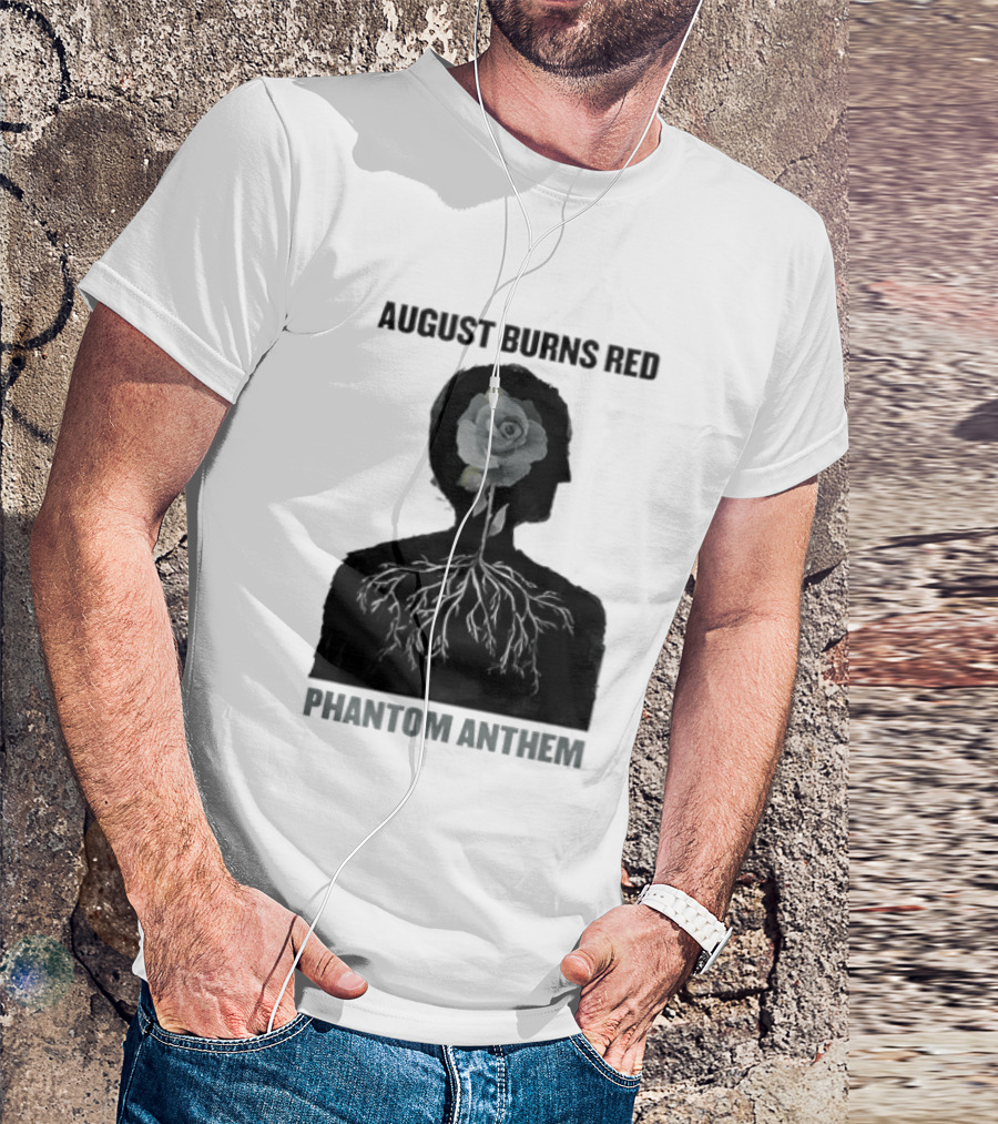August Burns Red Phantom Anthem Rose T-Shirt