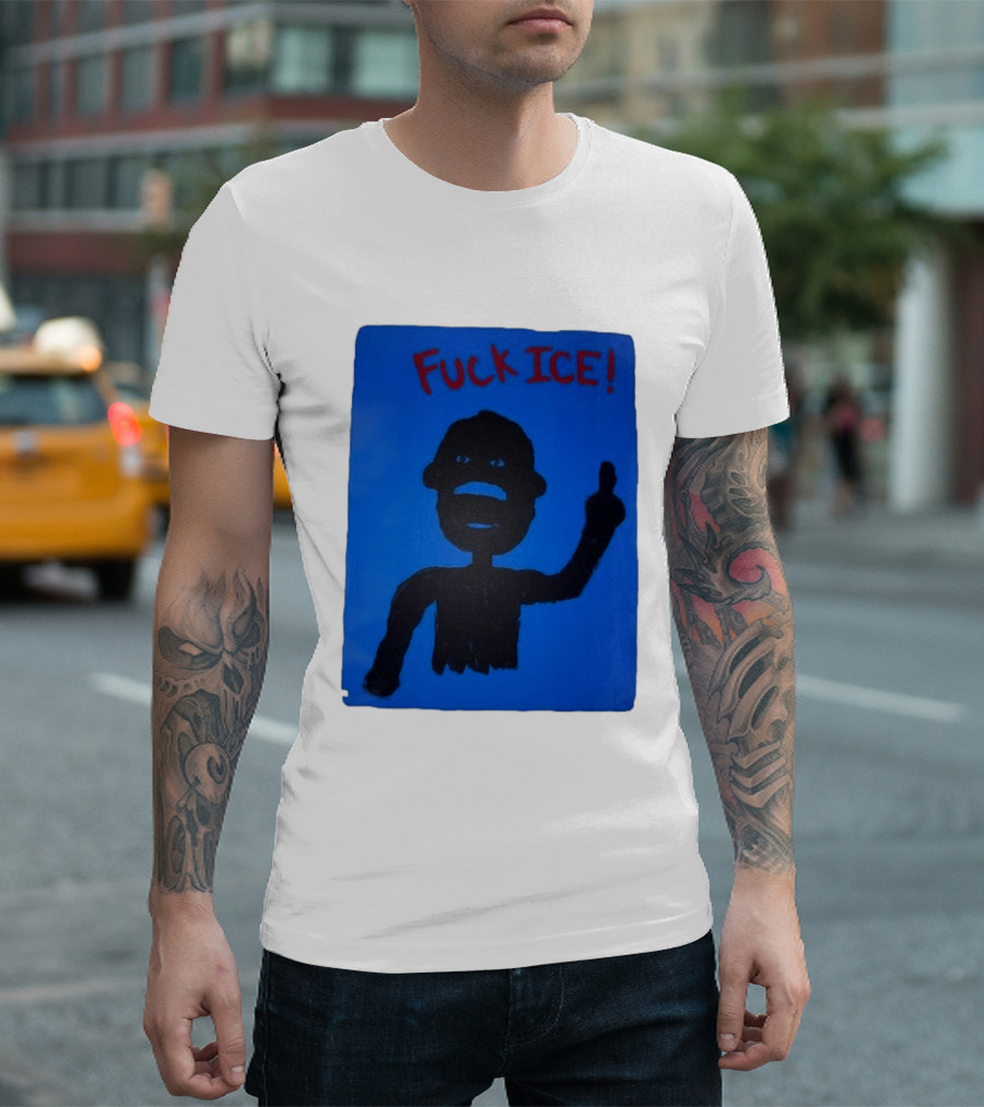 Kid Cudi Protest Message Blue T-Shirt