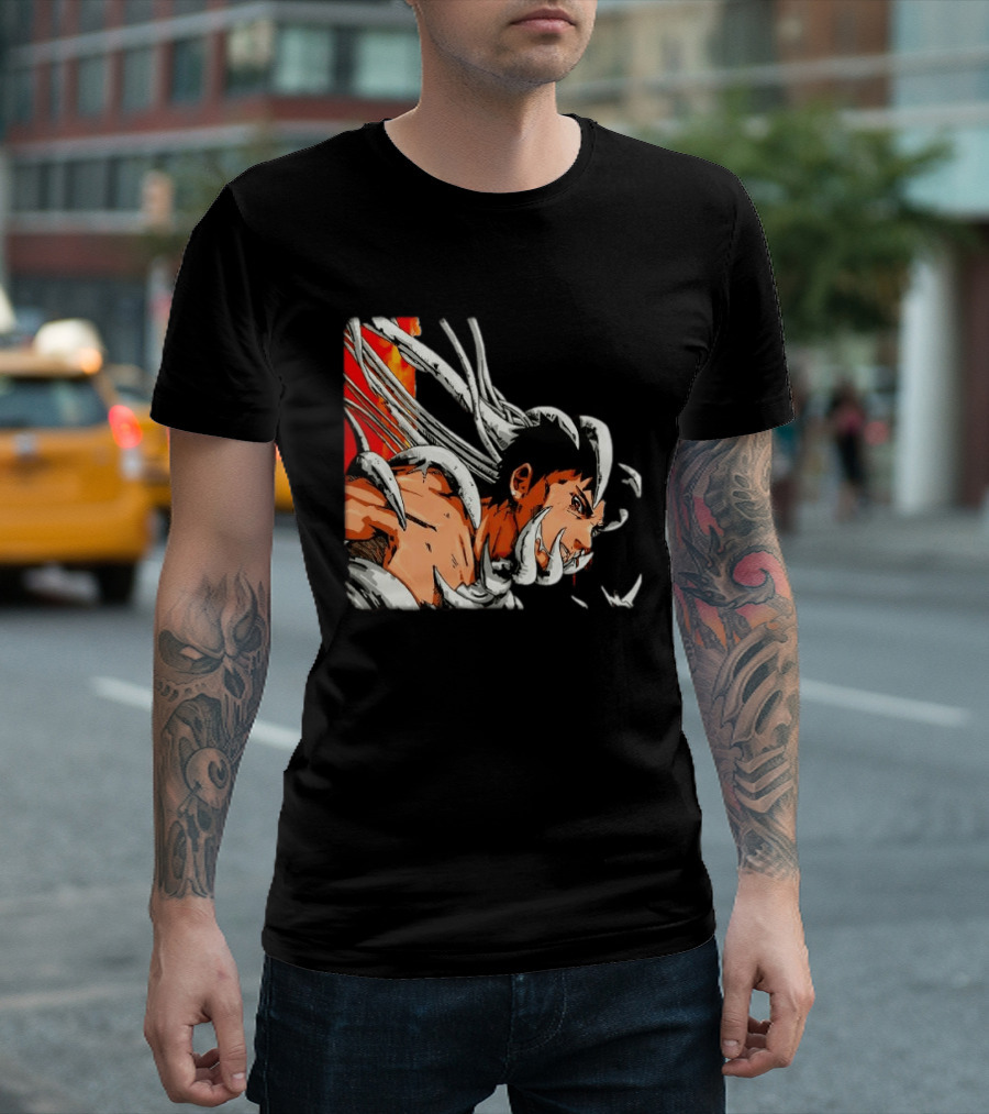 Obito Battle Mode Fourth Great Ninja War Scene Naruto Anime T-Shirt