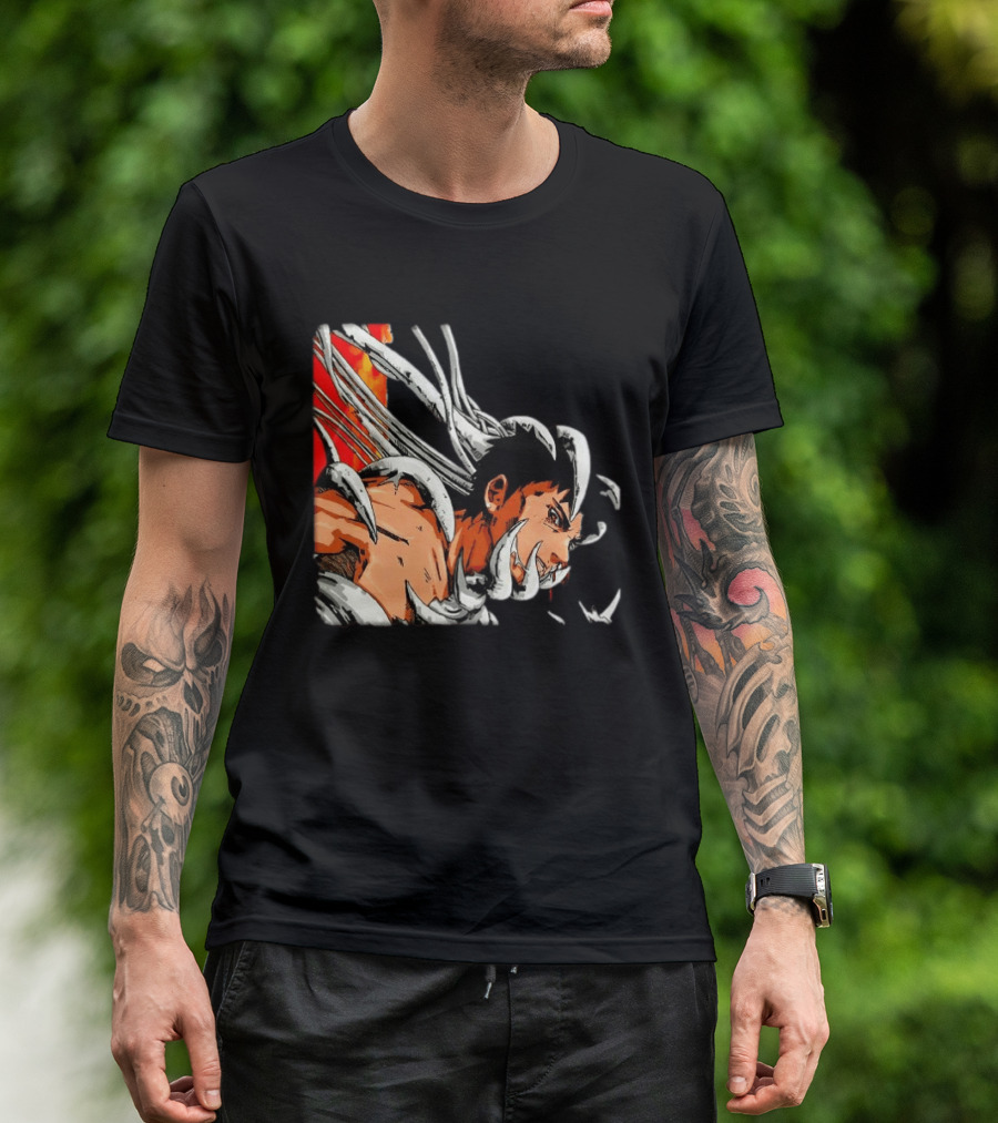 Obito Battle Mode Fourth Great Ninja War Scene Naruto Anime T-Shirt